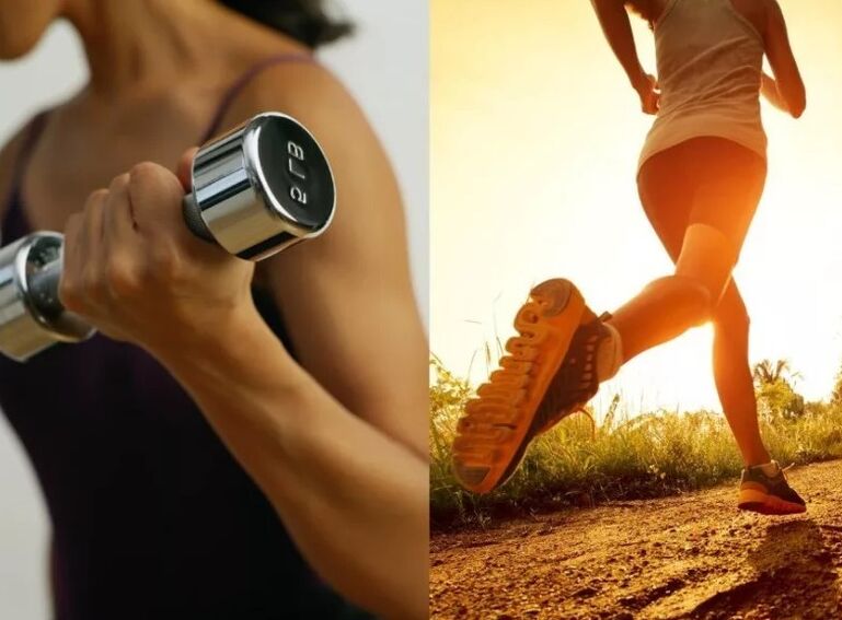Cardio and strength training