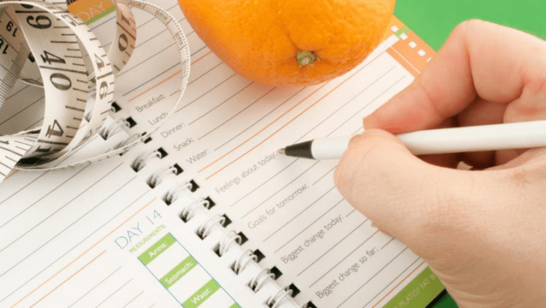 making a food plan for a drinking diet